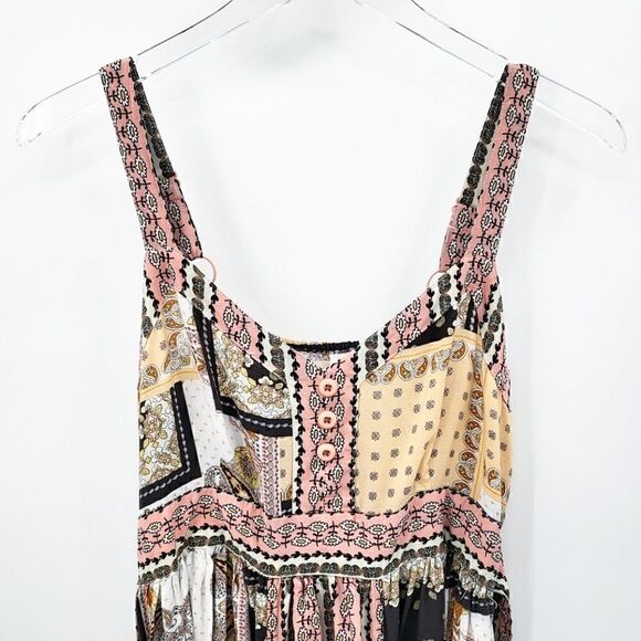 Matilda Jane Adventure Begins Multi Print Block Perfectly Paisley Maxi Dress - Picture 3 of 12